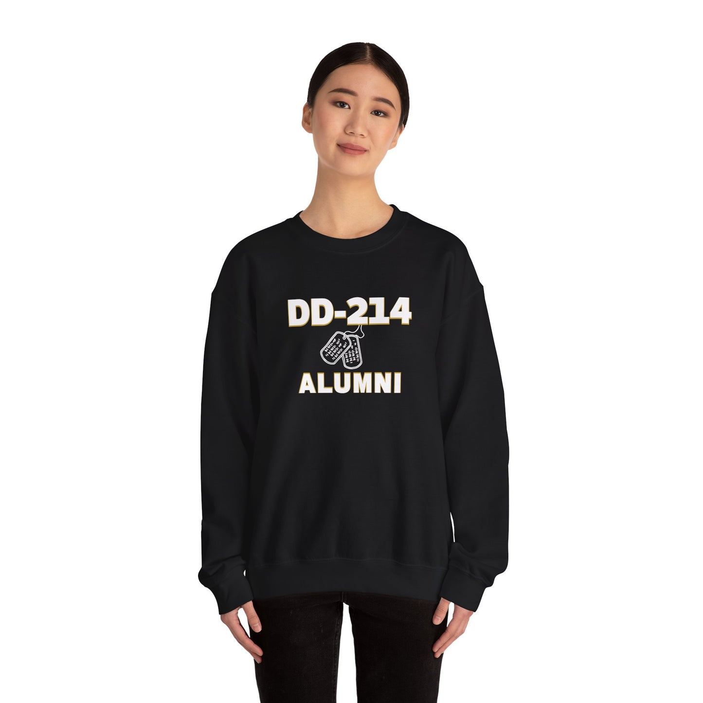 DD-214 | Veteran Pride | Crewneck Sweatshirt | Alumni Gift