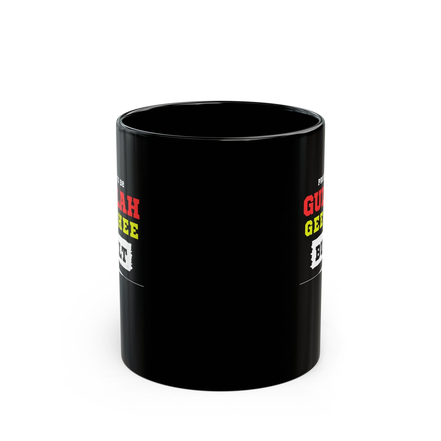 Proud Gullah Geechee Built Mug | 11oz Black Mug