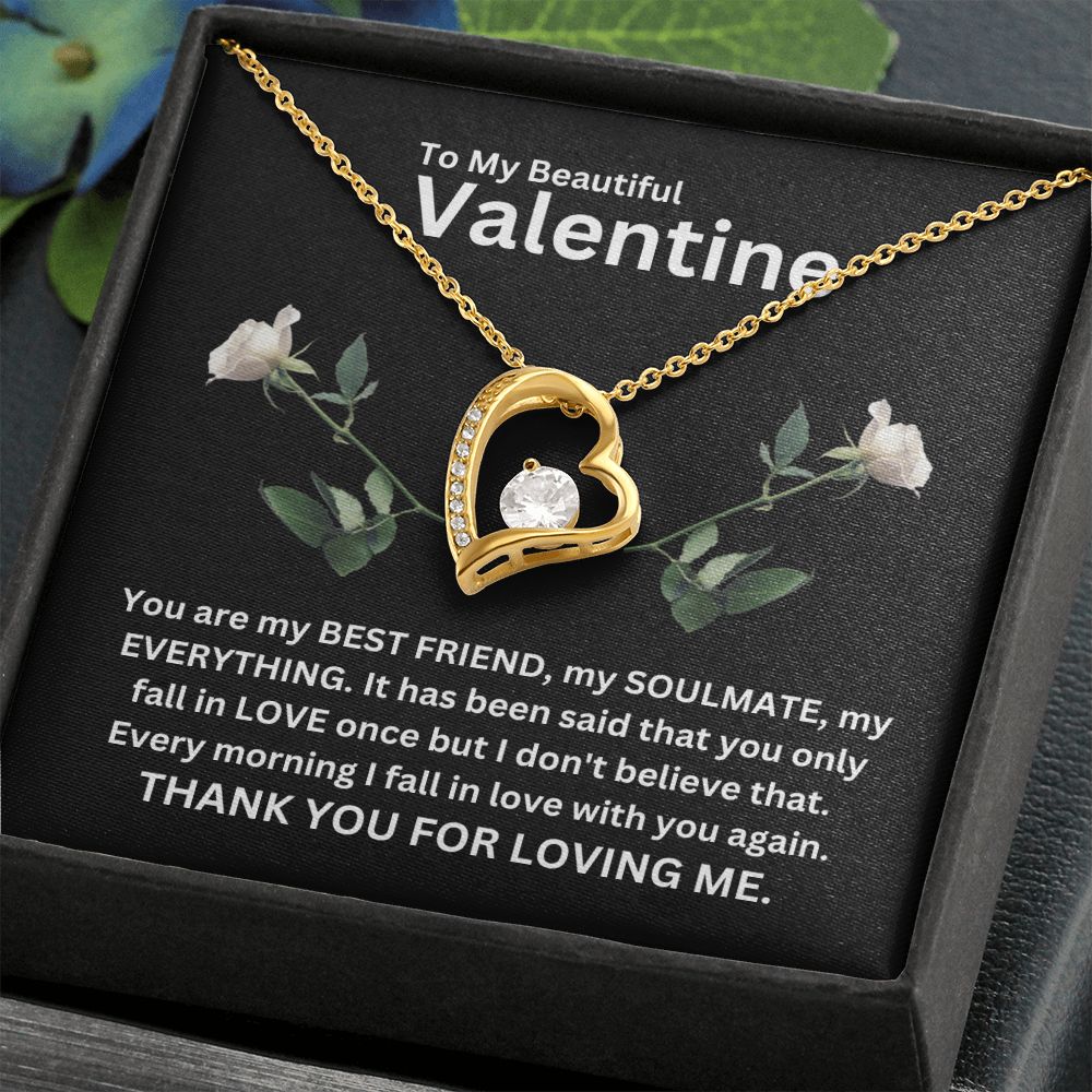 Forever Love Necklace | Valentine black