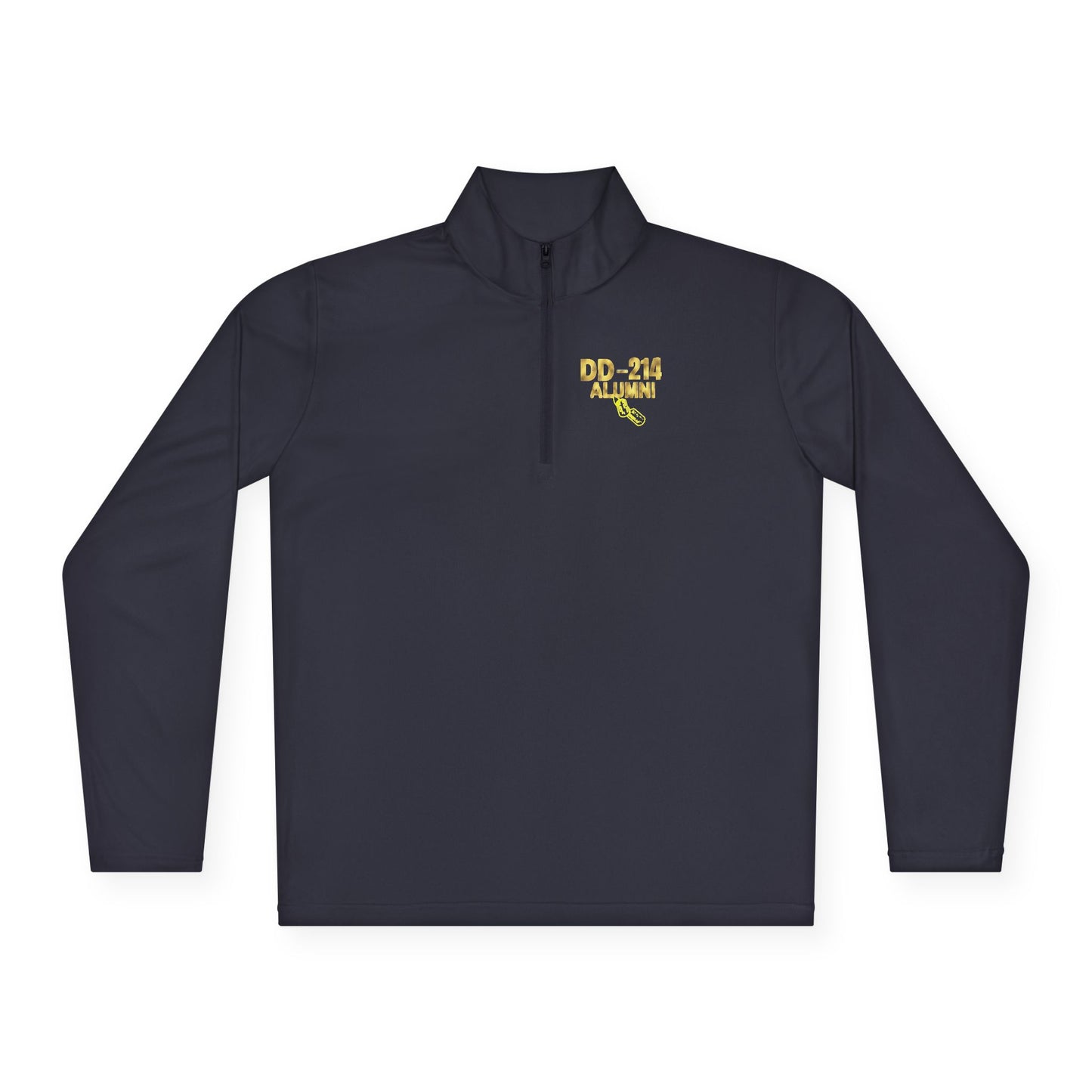Gold Military Branches Quarter-Zip Pullover