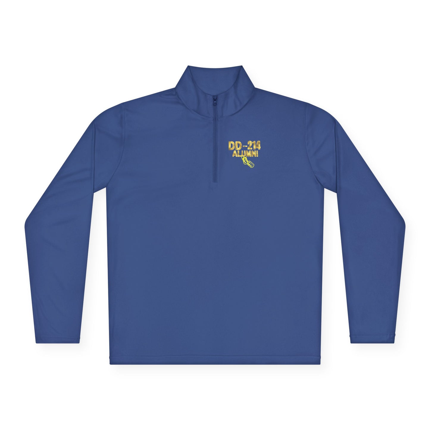 Gold Military Branches Quarter-Zip Pullover