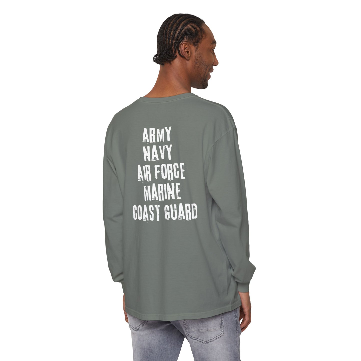 DD-214 ALUMNI Unisex Long Sleeve T-Shirt, Casual Wear