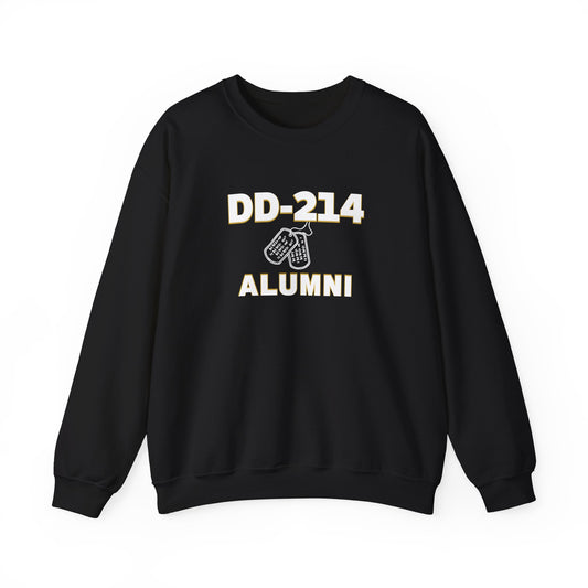 DD-214 | Veteran Pride Crewneck Sweatshirt | Sweatshirt, Alumni Gift