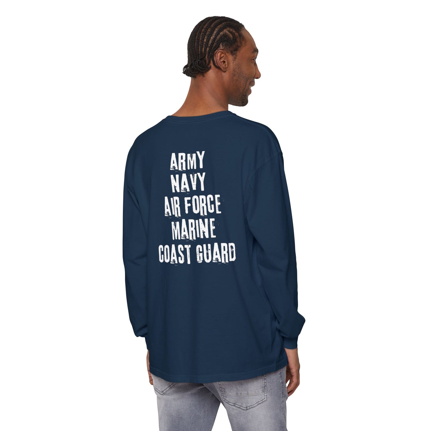 DD-214 ALUMNI Unisex Long Sleeve T-Shirt, Casual Wear