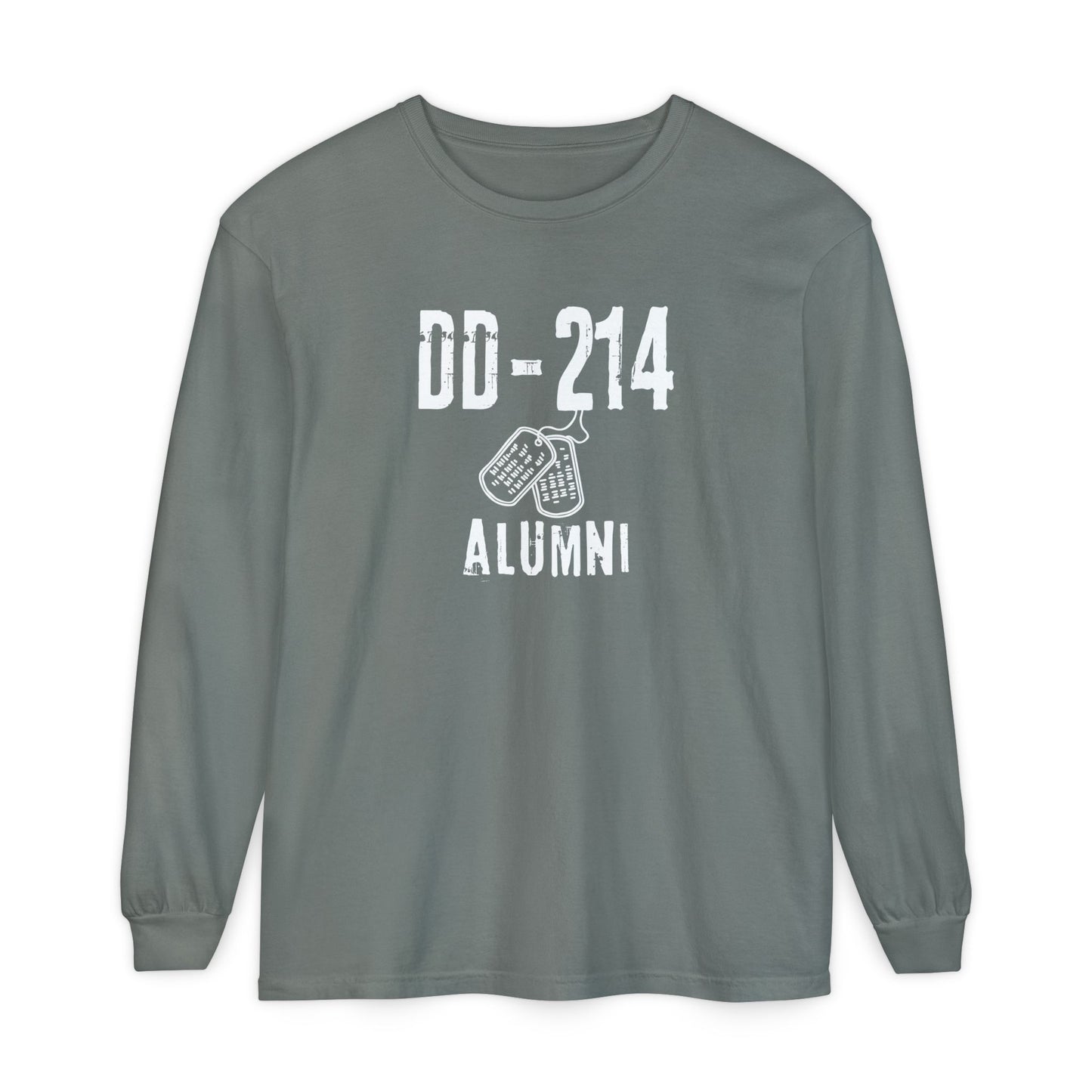 DD-214 ALUMNI Unisex Long Sleeve T-Shirt, Casual Wear
