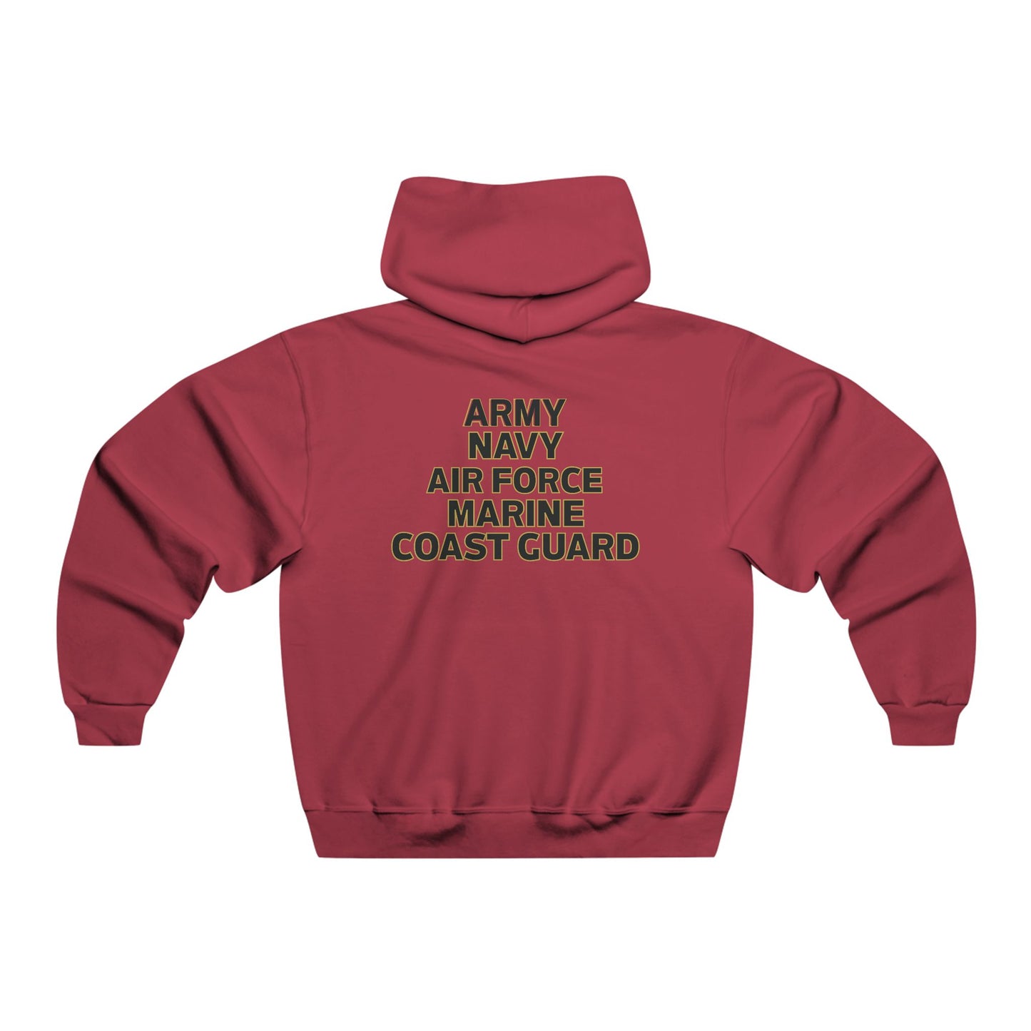 DD-214 Alumni |Men's Hooded Sweatshirt | Veterans Gift