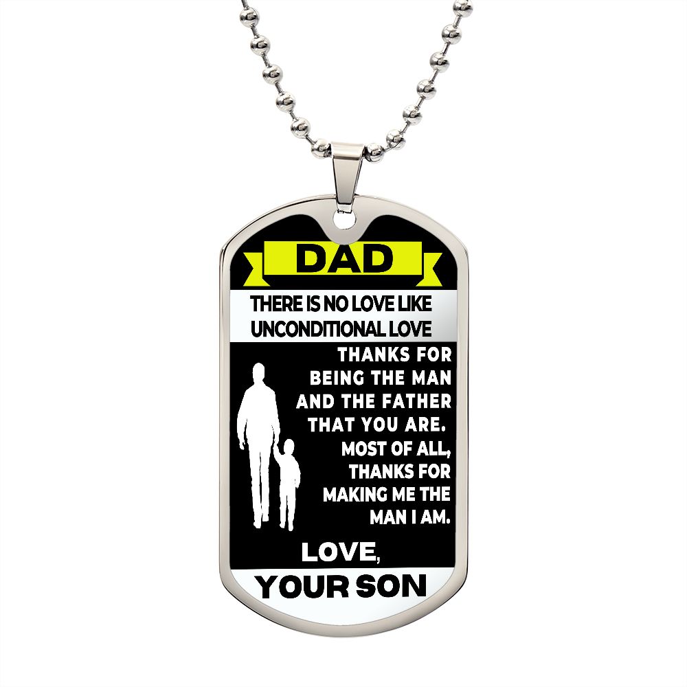 Dad from Son | Dog Tag