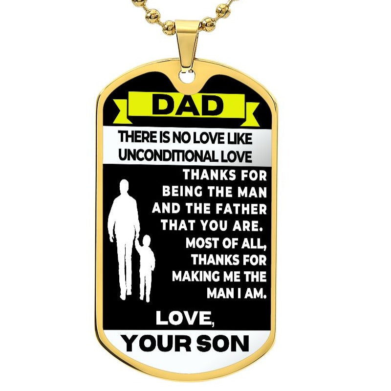 Dad from Son | Dog Tag