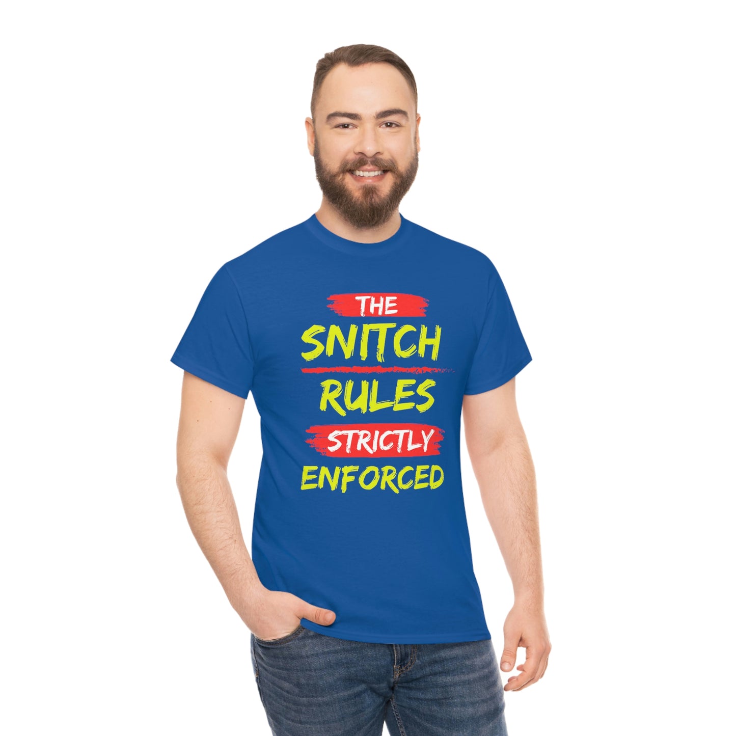 Snitch Rules | Unisex Heavy Cotton Tee