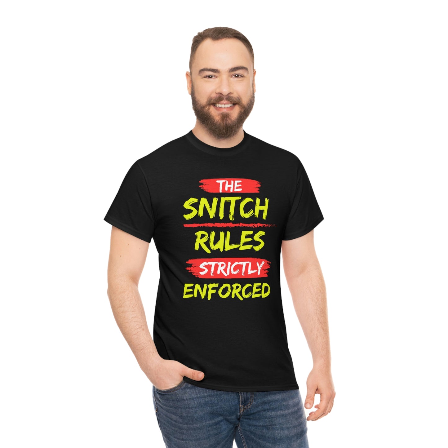 Snitch Rules | Unisex Heavy Cotton Tee