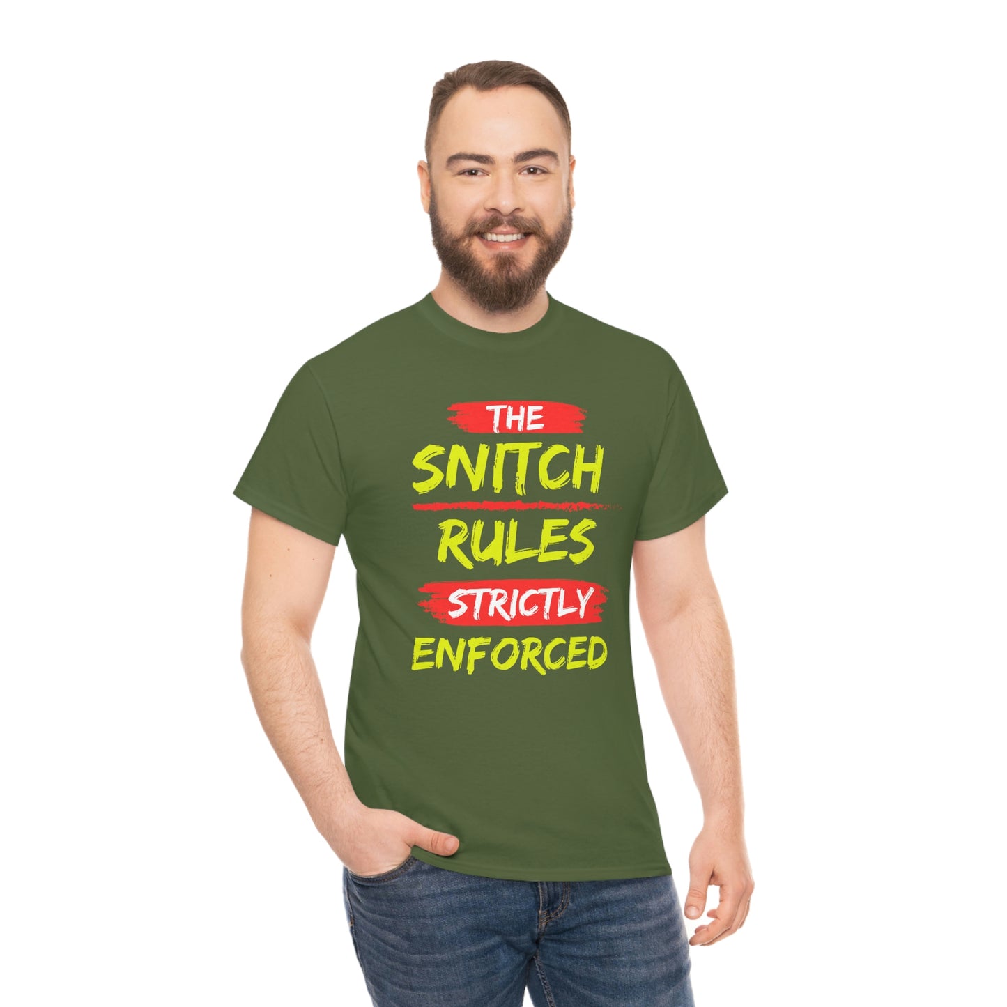 Snitch Rules | Unisex Heavy Cotton Tee