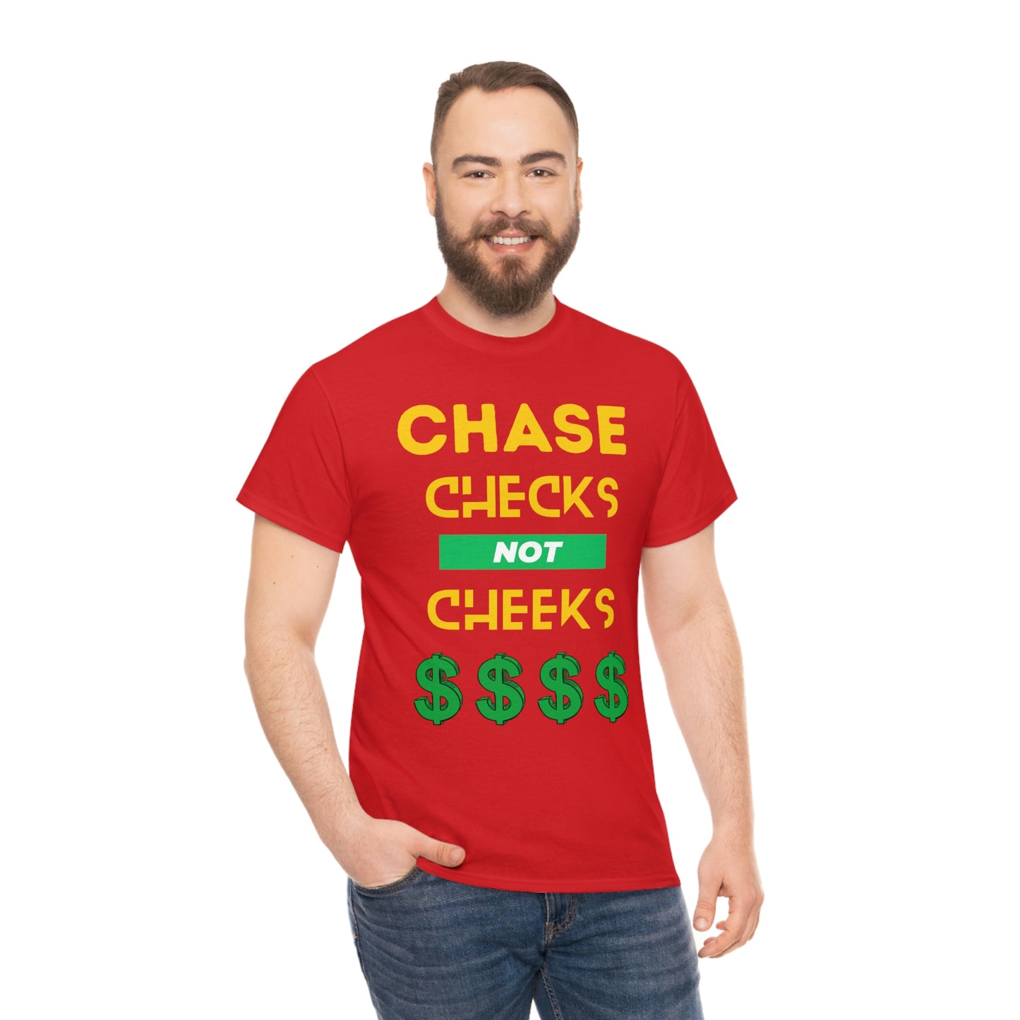 Chase Checks | Unisex Heavy Cotton Tee