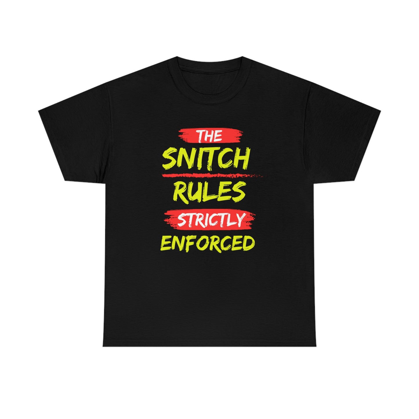 Snitch Rules | Unisex Heavy Cotton Tee