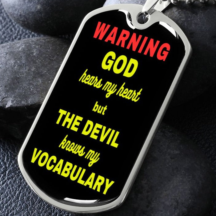 Dog Tag | God Hears WARNING