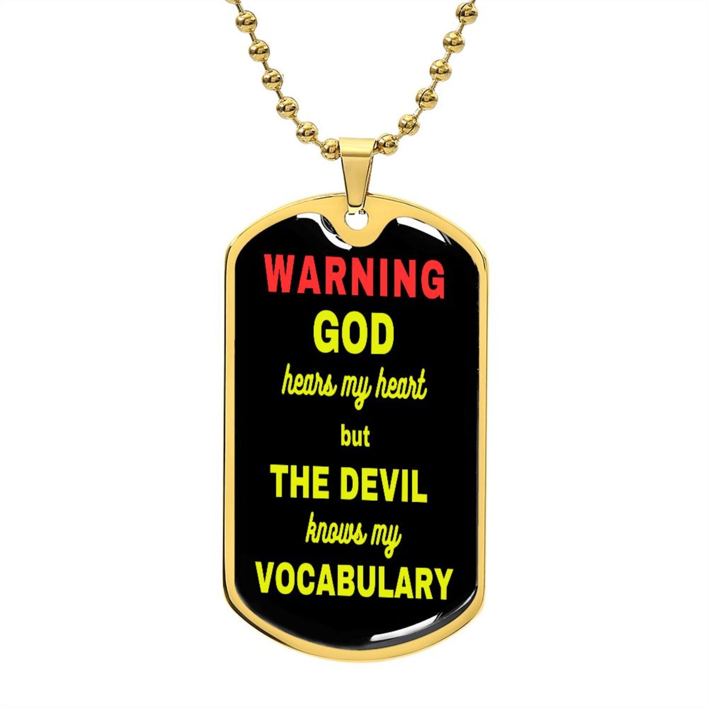 Dog Tag | God Hears WARNING
