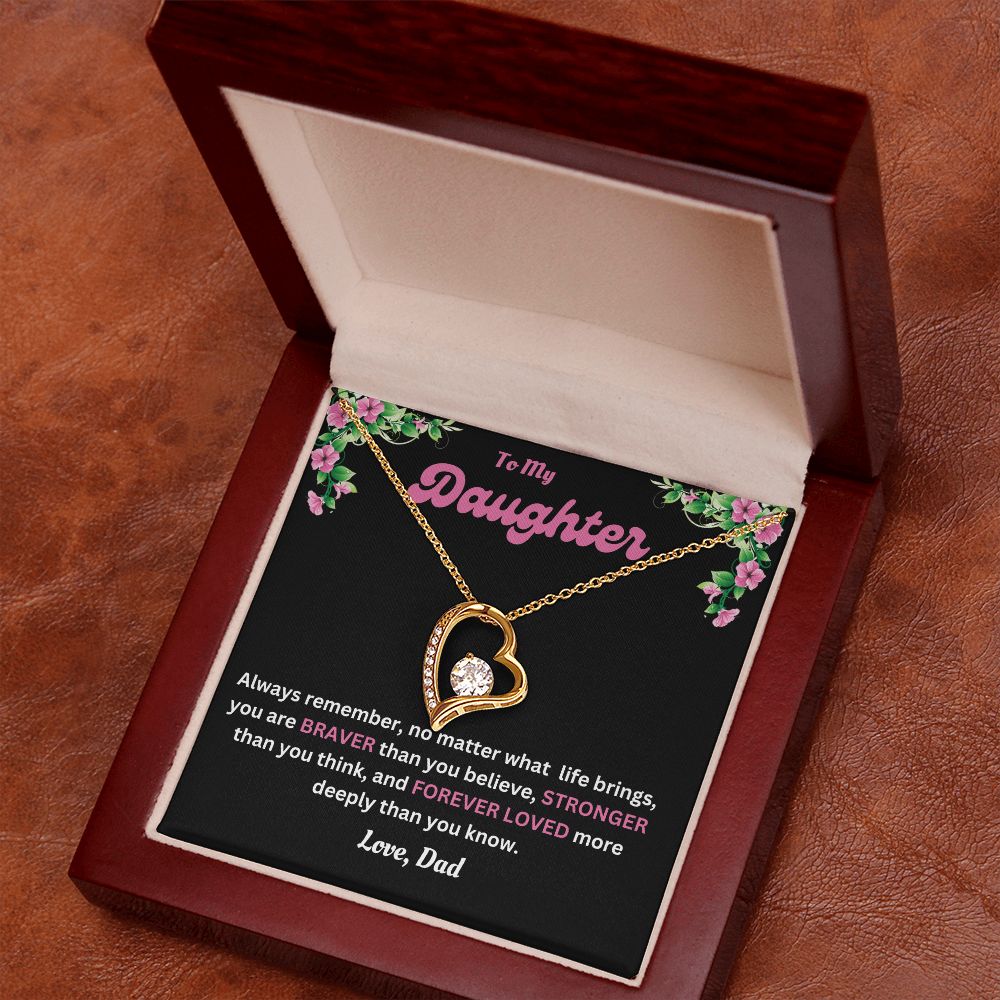 Forever Love Necklace | Dad to Daughter