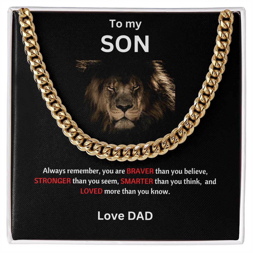 Father to Son | Cuban Chain Link