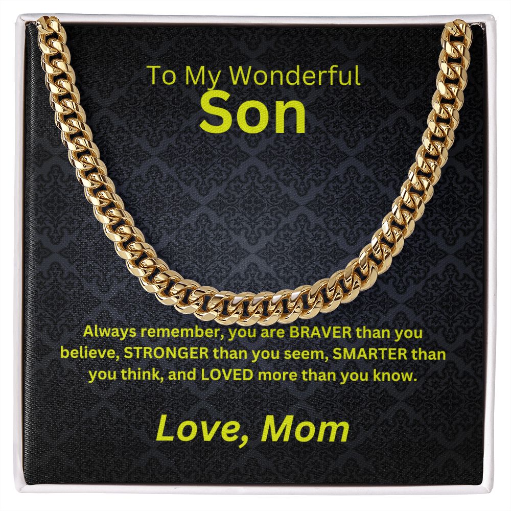 Wonderful Son | Cuban Chain Link