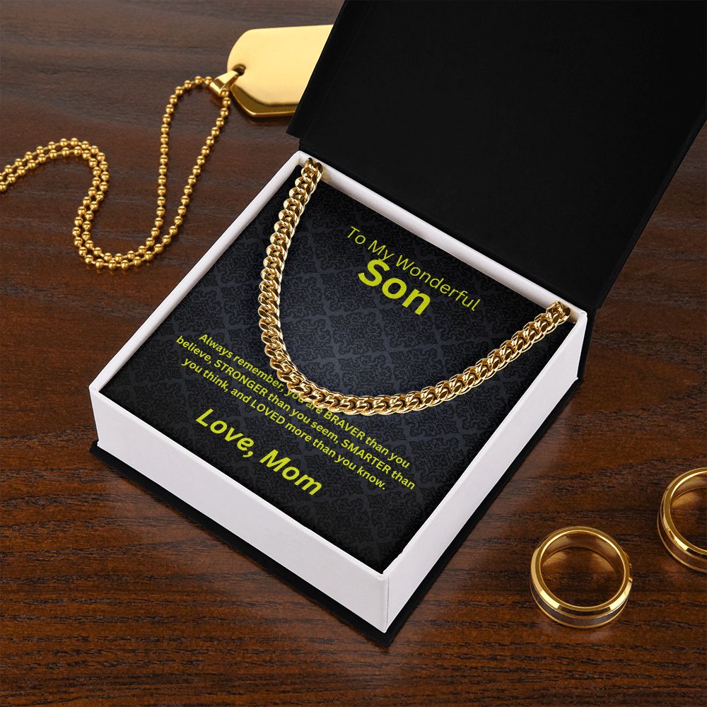 Wonderful Son | Cuban Chain Link