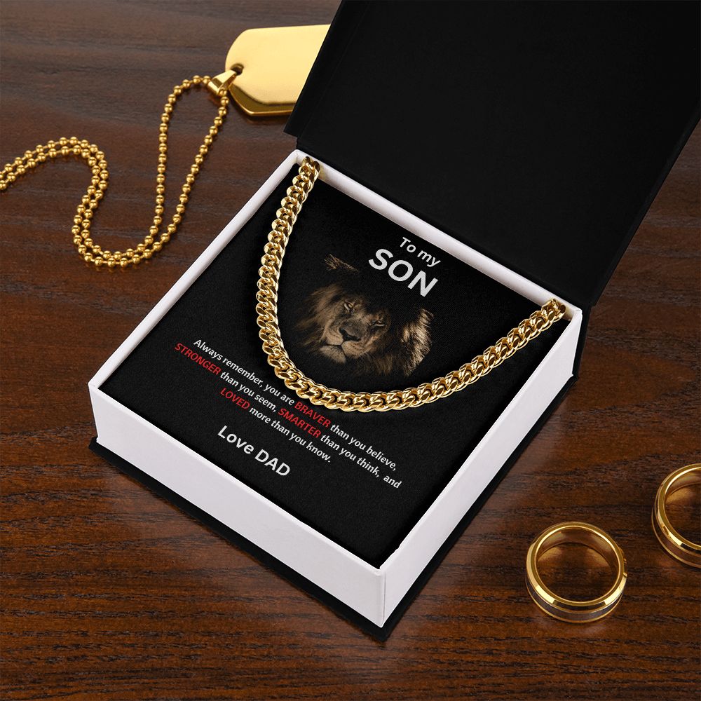 Father to Son | Cuban Chain Link