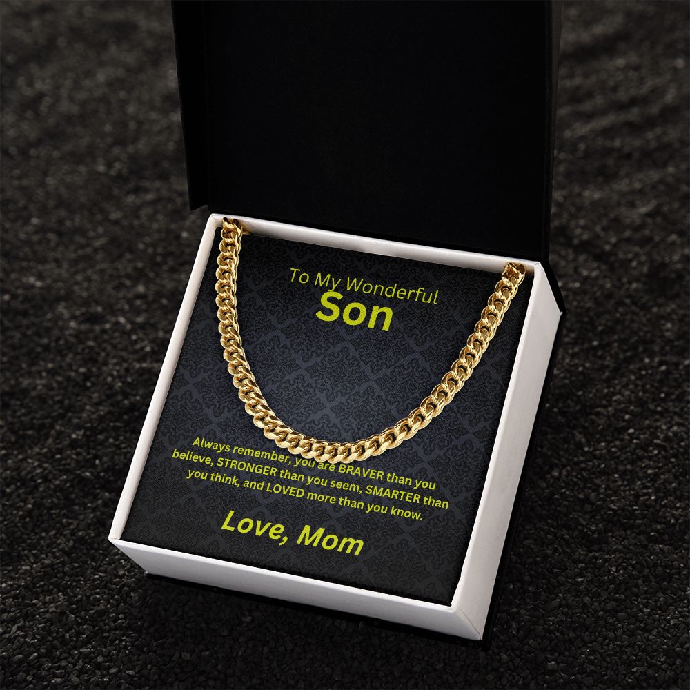Wonderful Son | Cuban Chain Link