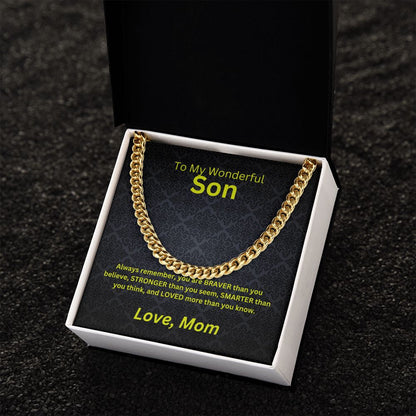 Wonderful Son | Cuban Chain Link
