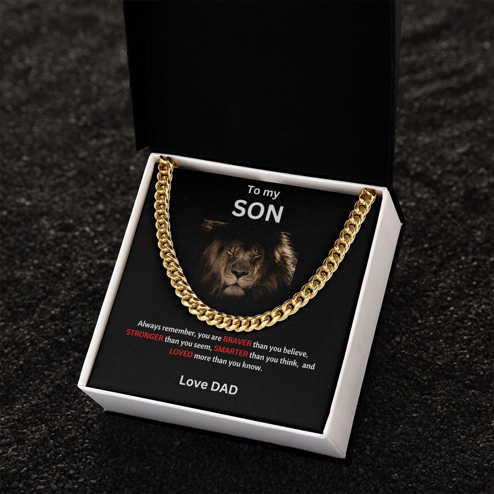Father to Son | Cuban Chain Link