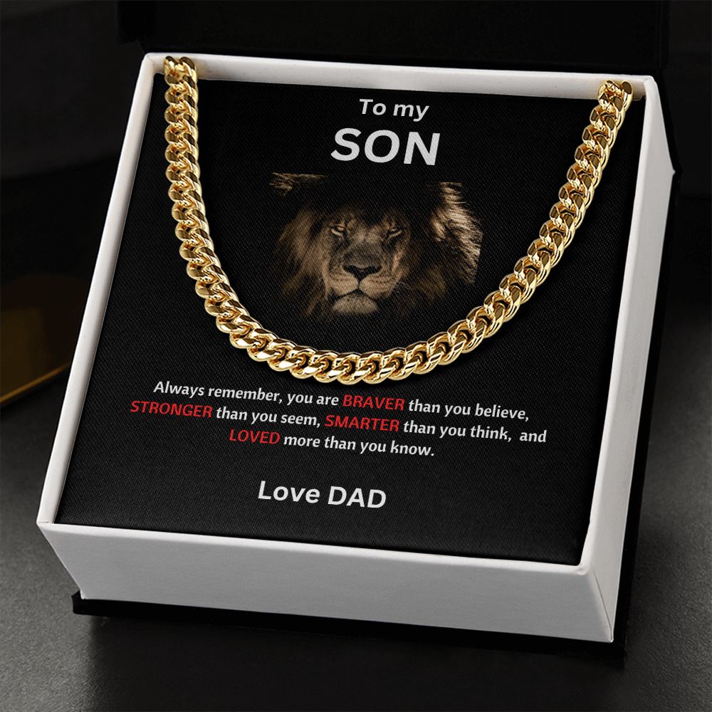 Father to Son | Cuban Chain Link
