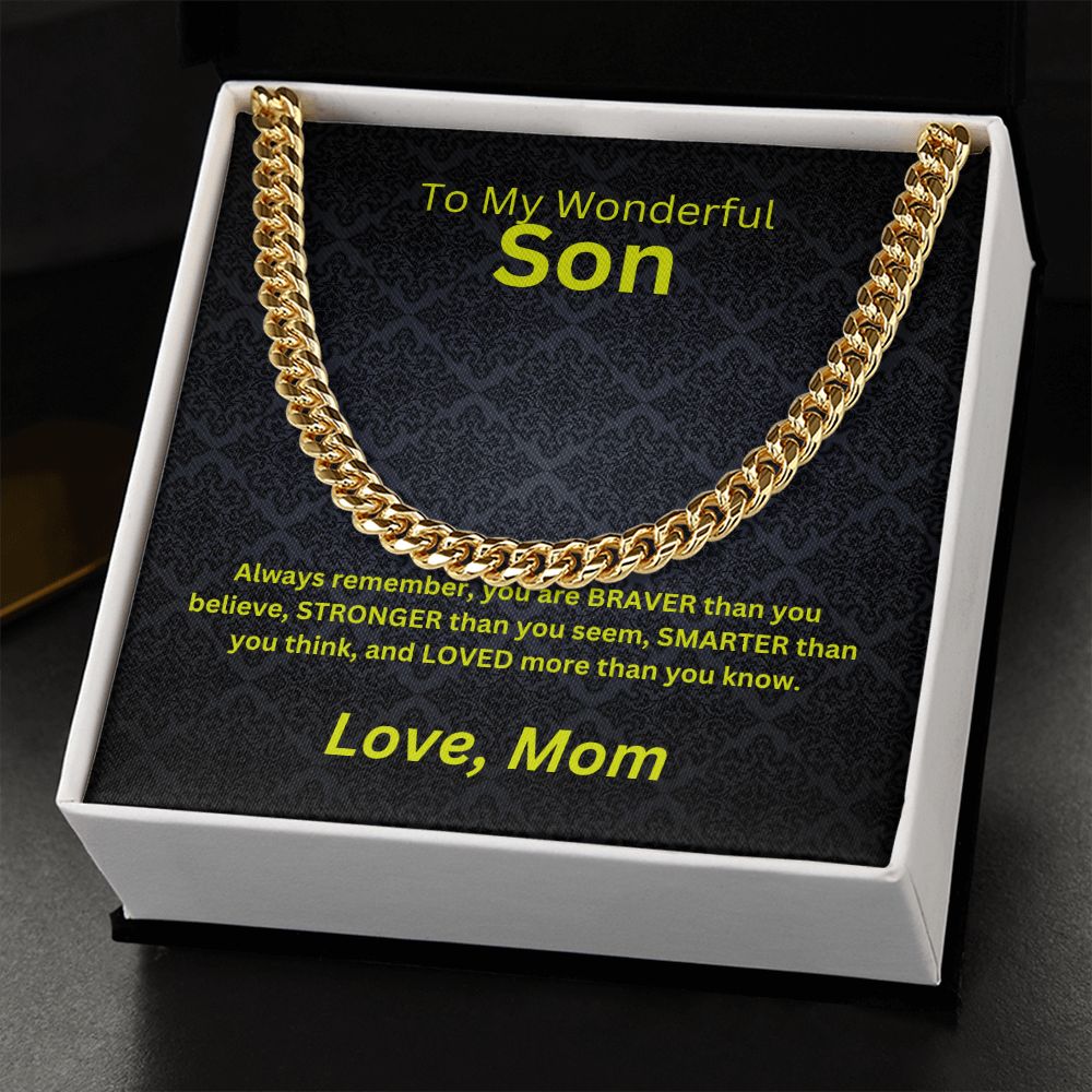 Wonderful Son | Cuban Chain Link