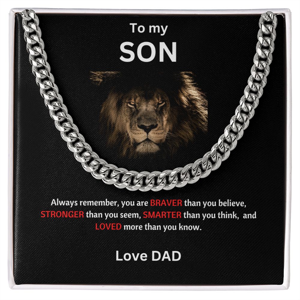 Father to Son | Cuban Chain Link