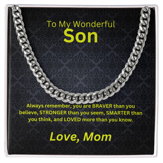 Wonderful Son | Cuban Chain Link