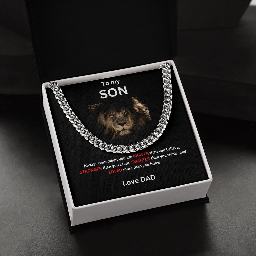 Father to Son | Cuban Chain Link