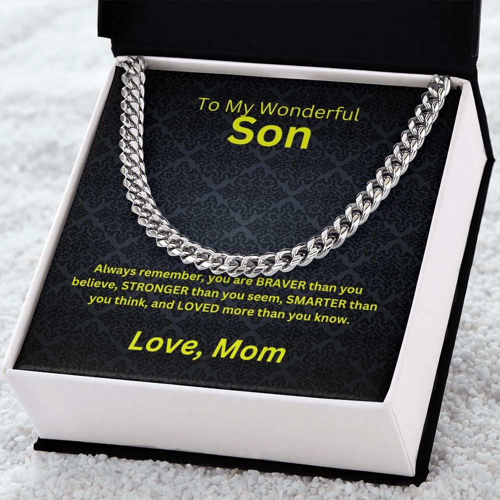 Wonderful Son | Cuban Chain Link