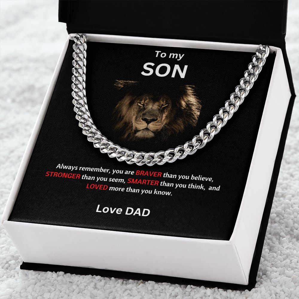 Father to Son | Cuban Chain Link