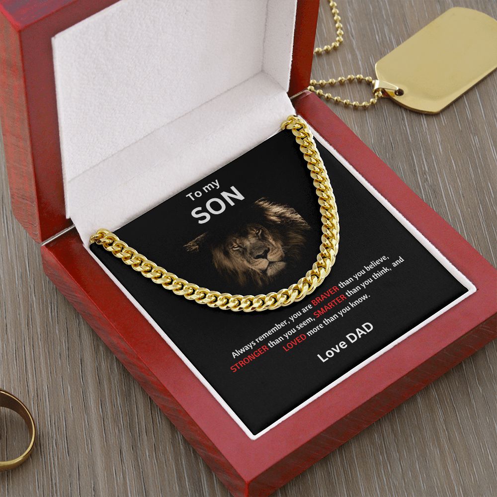 Father to Son | Cuban Chain Link