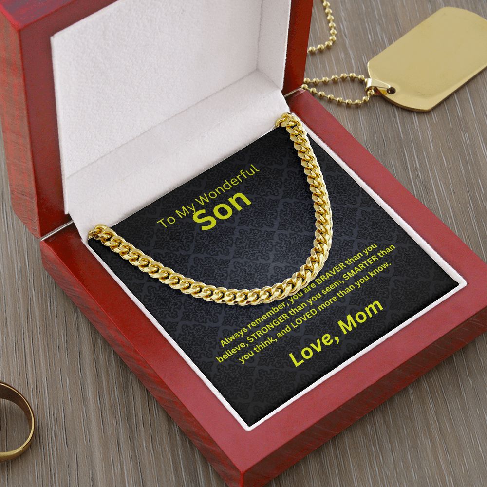 Wonderful Son | Cuban Chain Link