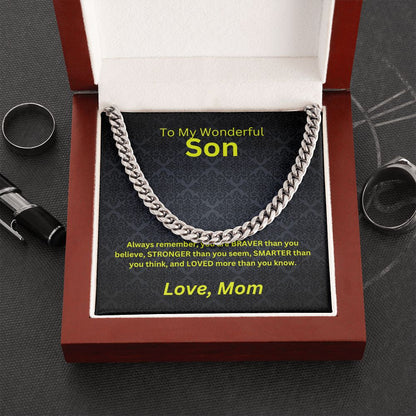 Wonderful Son | Cuban Chain Link