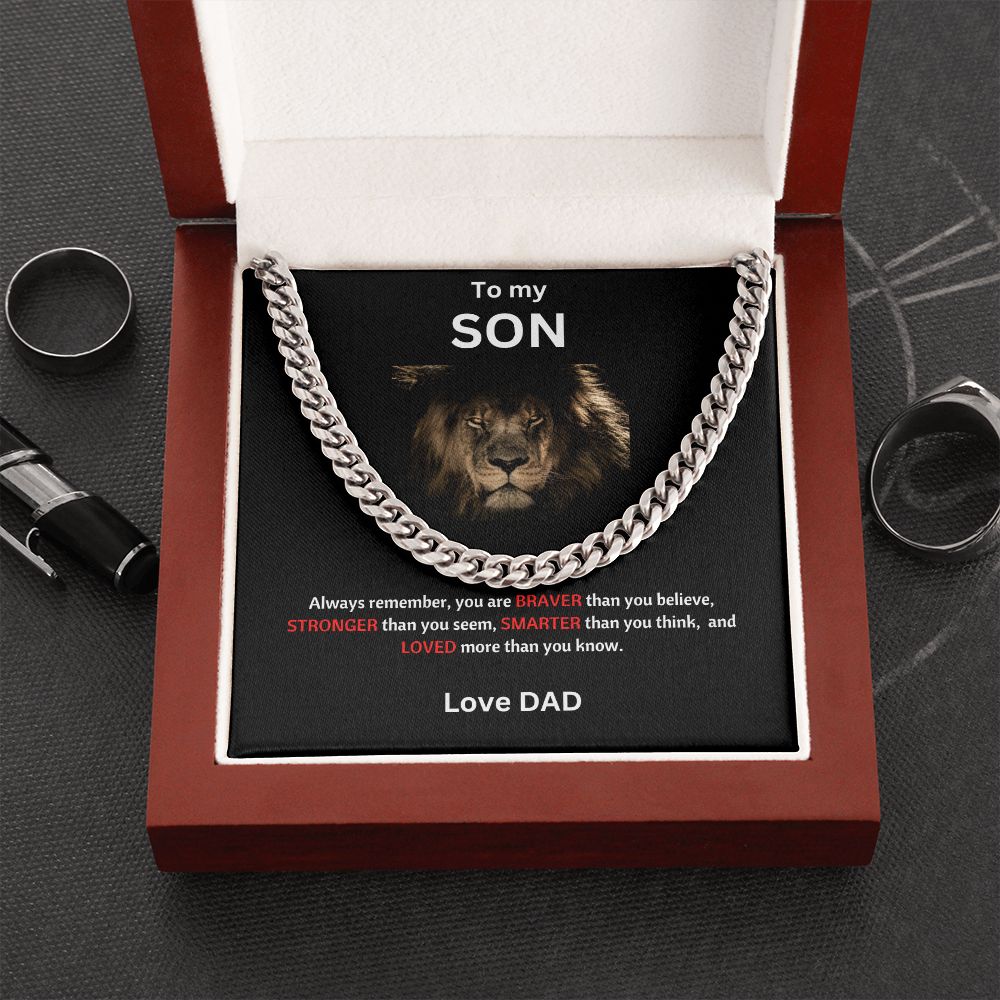 Father to Son | Cuban Chain Link