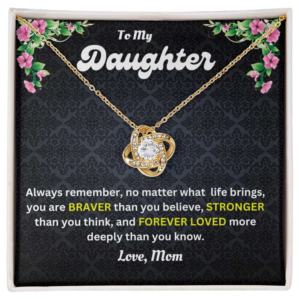 Love Knot Necklace | Mom to Daughter