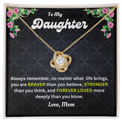 Love Knot Necklace | Mom to Daughter
