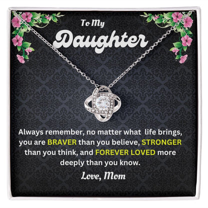 Love Knot Necklace | Mom to Daughter