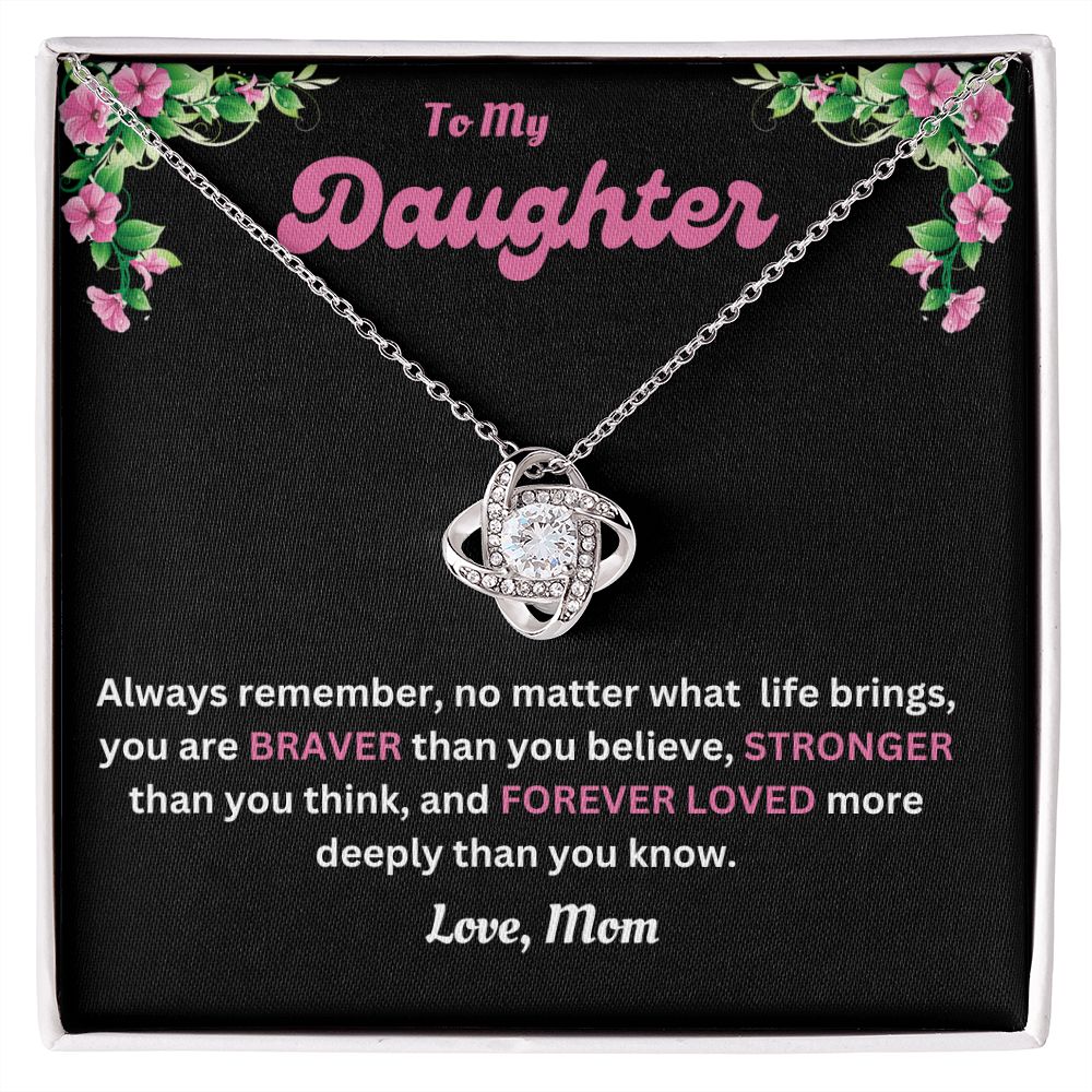 Love Knot Necklace | Mom to Daughter