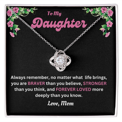 Love Knot Necklace | Mom to Daughter