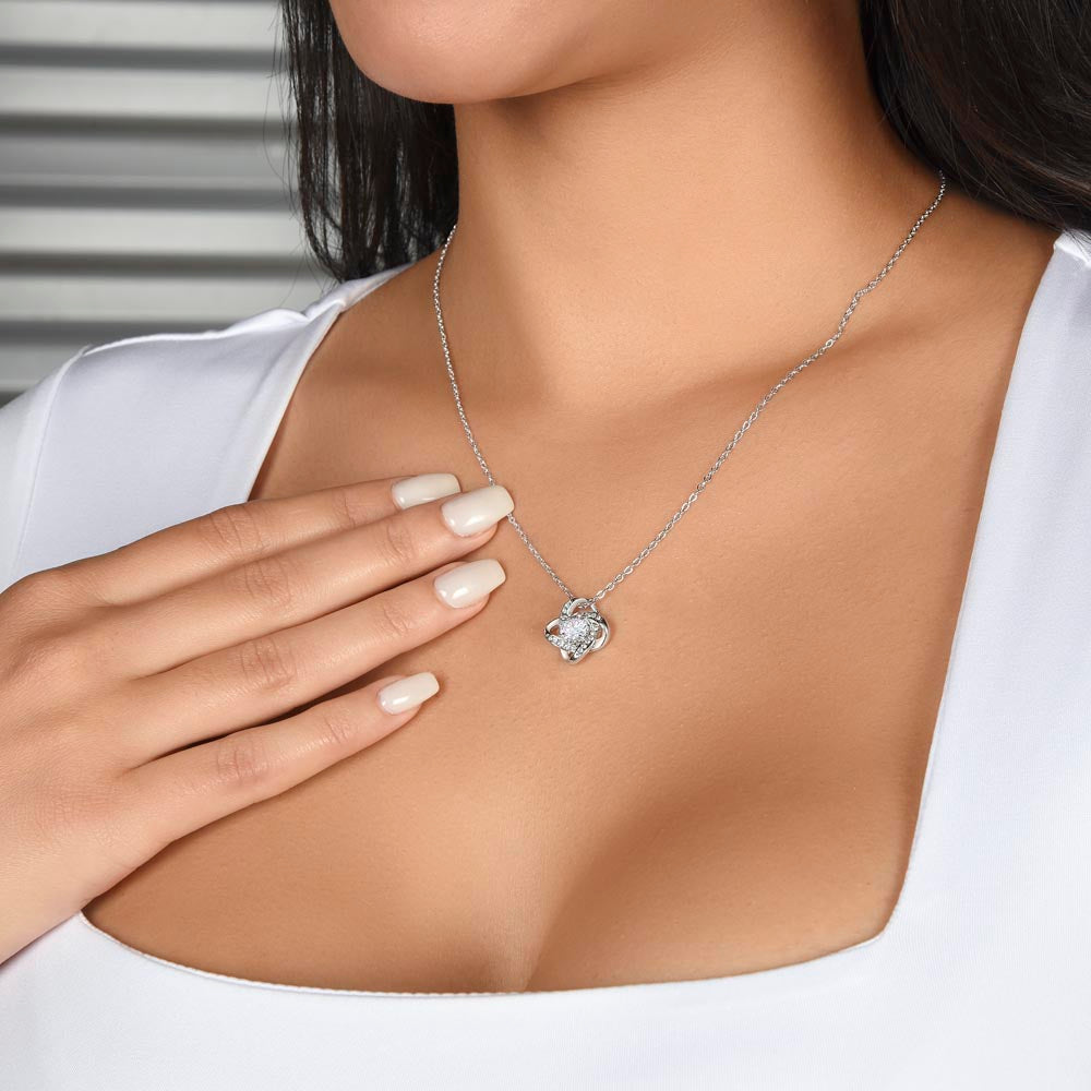 Love Knot necklace | May not be your first