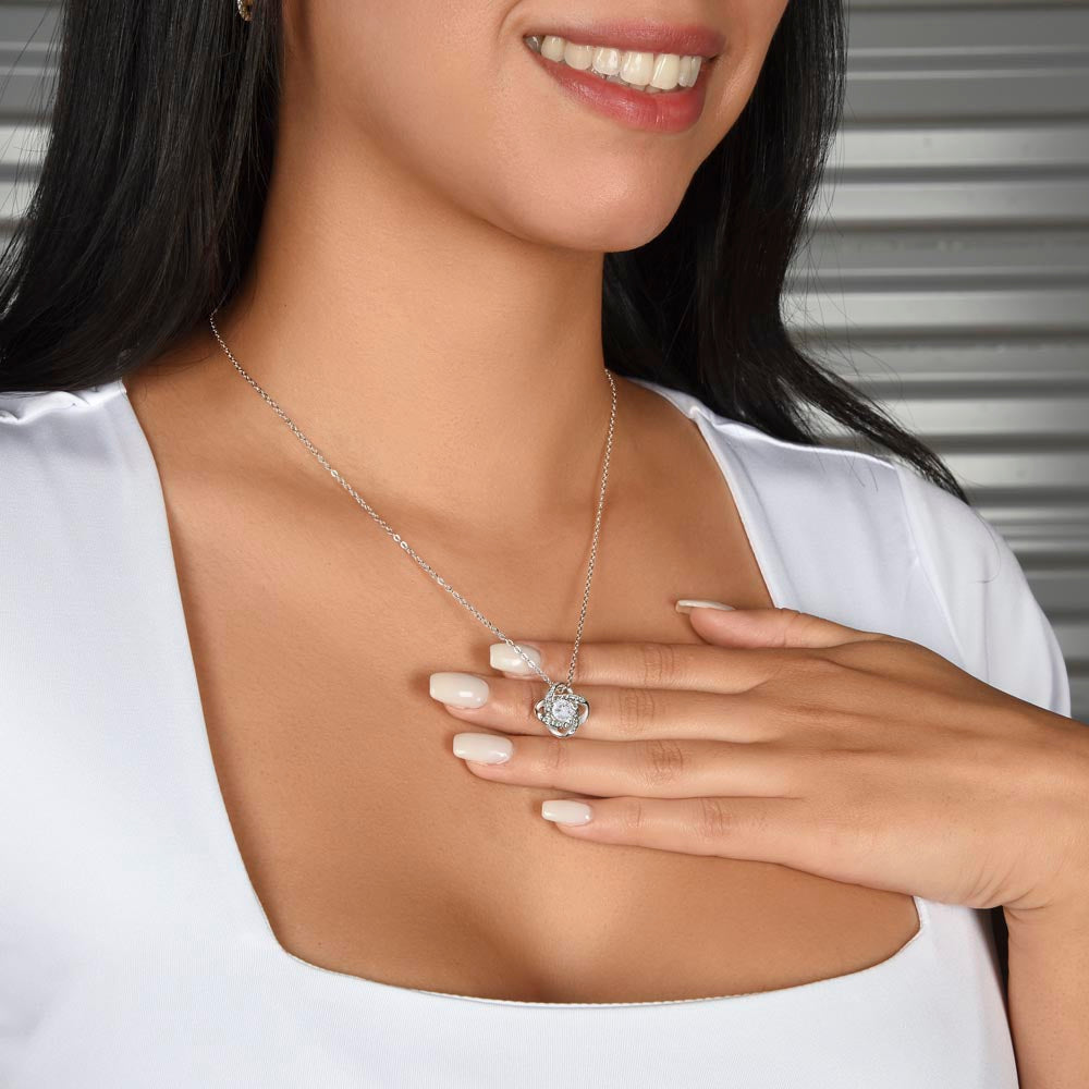 Love Knot necklace | May not be your first