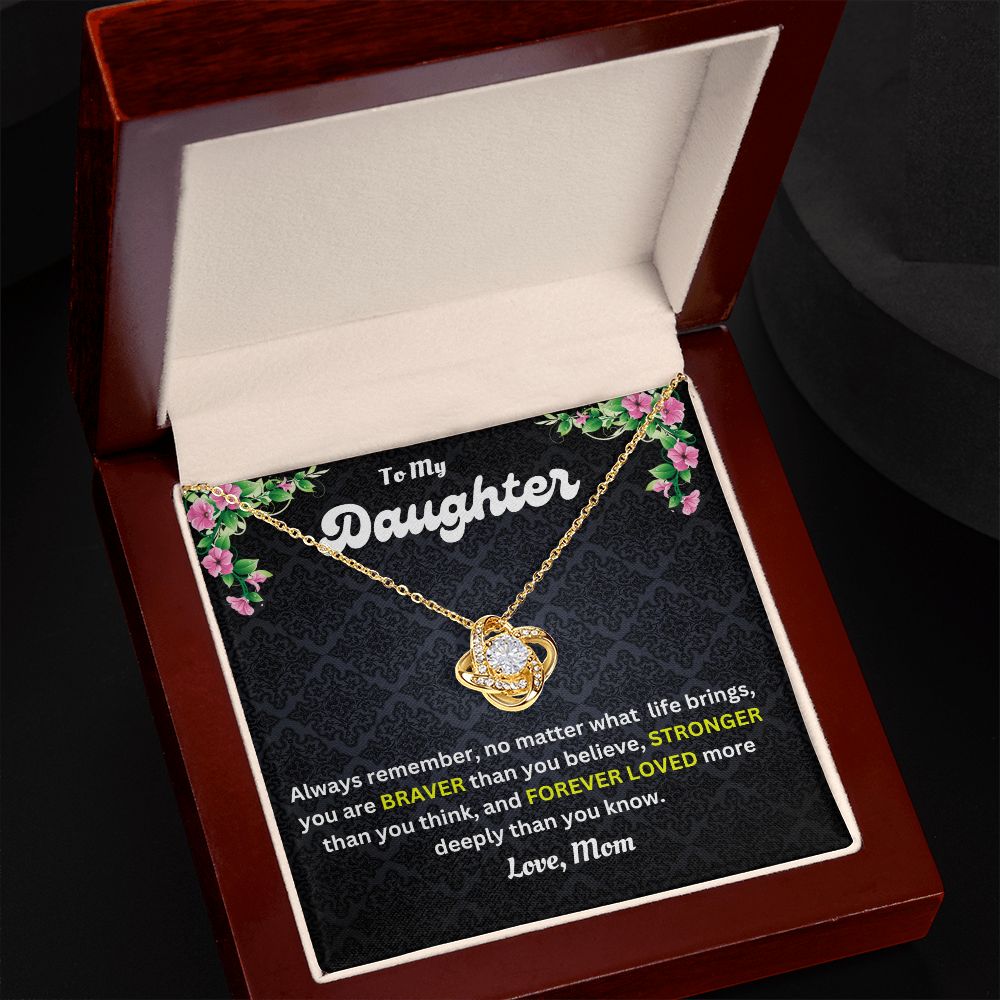 Love Knot Necklace | Mom to Daughter
