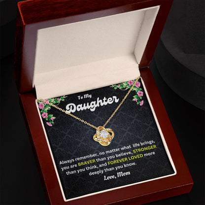 Love Knot Necklace | Mom to Daughter