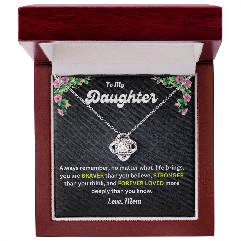 Love Knot Necklace | Mom to Daughter