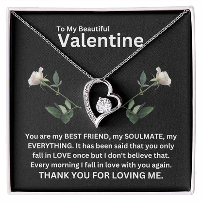 Forever Love Necklace | Valentine black