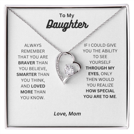To My Daughter, Love Mom